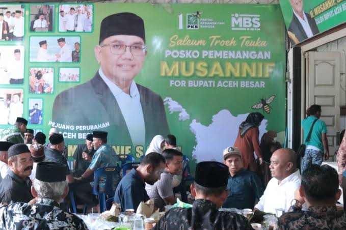 H Musannif Resmi di Tetapkan Sebagai Bacabup Aceh Besar