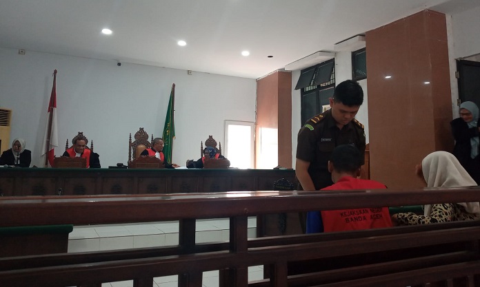 Pasutri Asal Aceh Besar Dituntut 6 Tahun Penjara