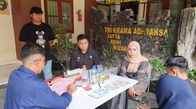 Penyidik Satreskrim Polres Limpahkan Tersangka dan Barang Bukti