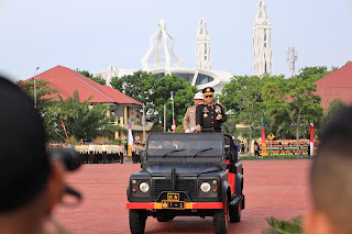 berlangsung Khidmat, Upacara HUT Ke-78 Bhayangkara