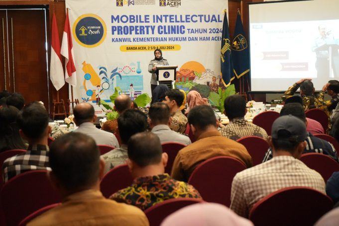 Kantor Wilayah Kemenkumham Aceh Gelar Mobile IP Clinic