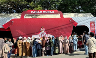 Habis Terjual, 26.470 Paket Komoditi Murah di Bhayangkara Fest