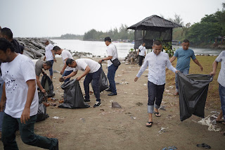 Gelar Aksi Bersih Bersih Angkatan Dreg’s Polresta Banda Aceh