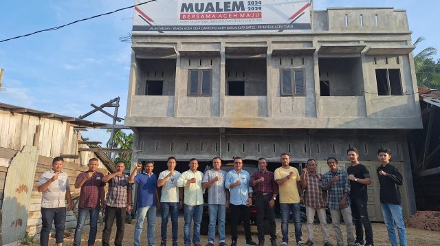 Ketua DPW PA Aceh Timur Zulfadli Kupiyah Seuke Kunjungan Perdana Ke Sekretariat Mualem Center Jelang Peresmian