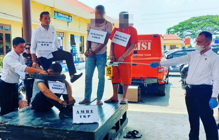 Dalam Gelar Rekonstruksi Kasus Pembunuhan 2019 Terungkap