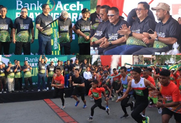 Run 2024, Kapolda Aceh Lepas Peserta Lomba Bhayangkara