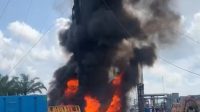 Ledakan Hebat di Rig APS Bukit Nenas