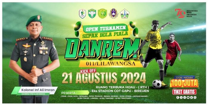 16 Klub Ikut Open Turnamen Sepak Bola