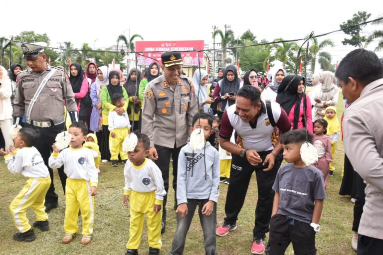 Sambut Hut RI Ke 79 Polres Bireuen Gelar Aneka Perlombaan