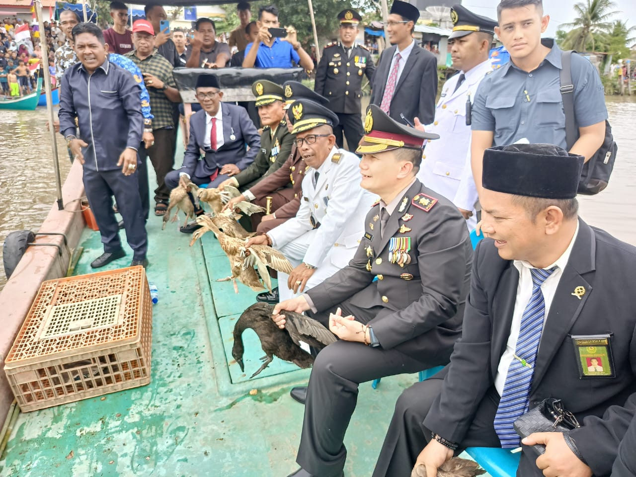 Kapolres Pidie Jaya dan Forkopimda Rayakan HUT RI ke-79