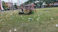 Lapangan Meureudu Menangis di Balik Tumpukan Sampah!