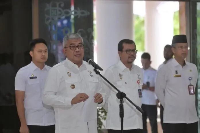 Pj Gubernur Minta SKPA Bekerja Penuh Dedikasi