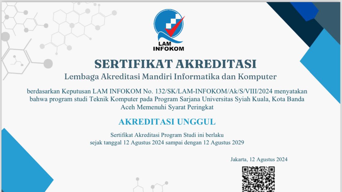 Studi Teknik Komputer  Raih Akreditasi “Unggul” dari LAM-INFOKOM