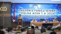 Wakapolda Aceh Buka Rakernis Fungsi Ditbinmas Tahun 2024