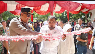 Kapolda Aceh Bangun Fasilitas MCK di Dua Gampong Aceh Besar