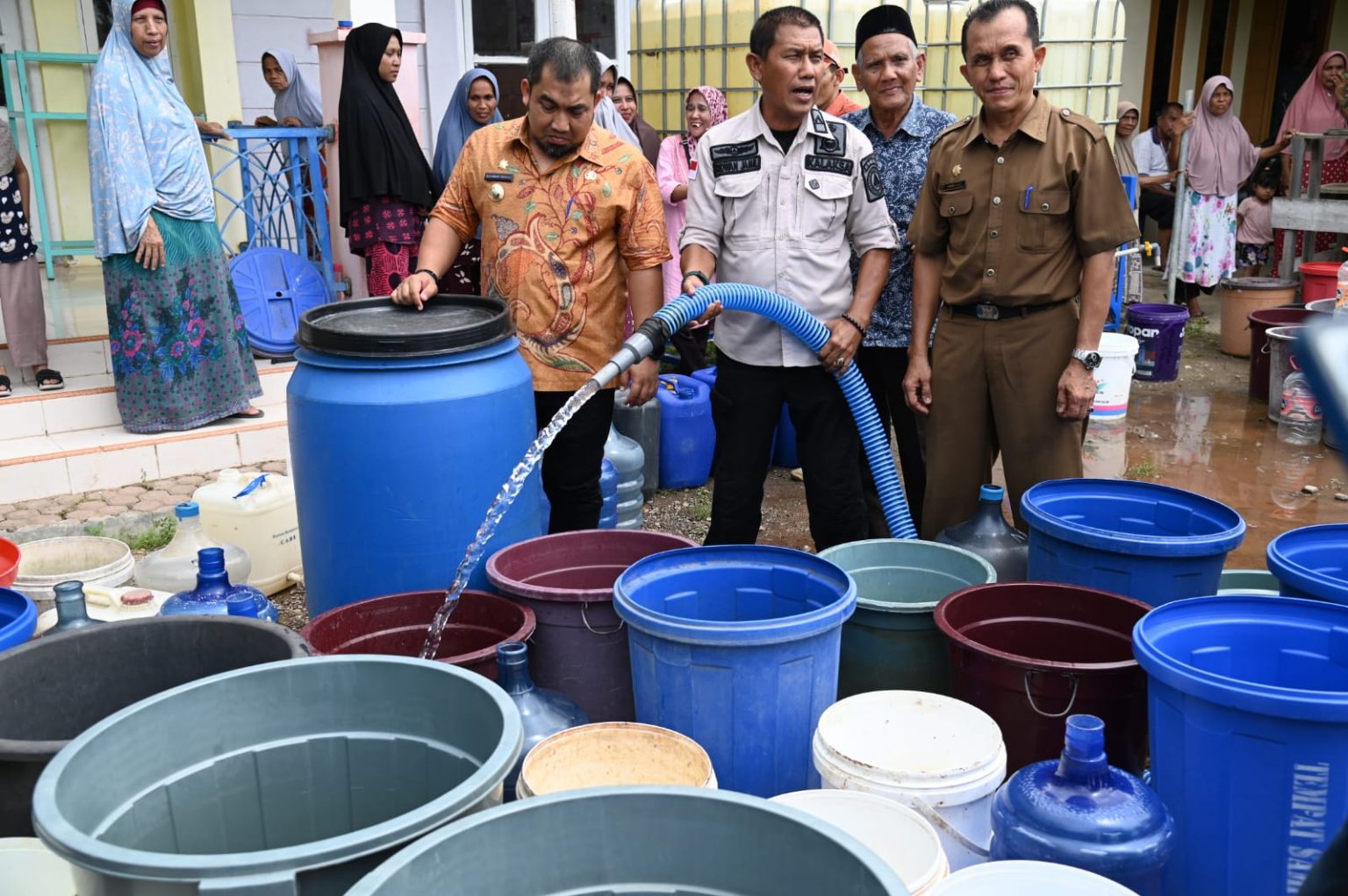 3 Juta Liter Air Bersih Untuk Talangi Terdampak Kekeringan