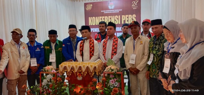 Mantan Pj Bupati Daftar ke KIP Simeulue