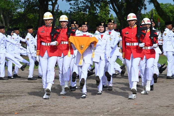 Pj Bupati Iswanto Apresiasi 70 Anggota Paskibraka