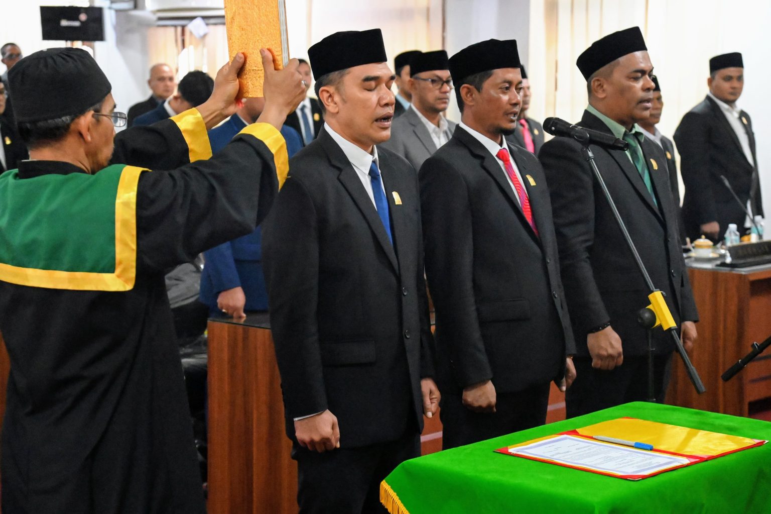 Pimpinan DPRK Aceh Besar Periode 2024-2029 Dilantik