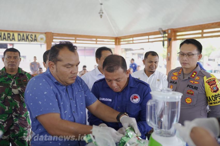 6 Kg Sabu Sitaan Satresnarkoba Polres Pidie Dimusnahkan