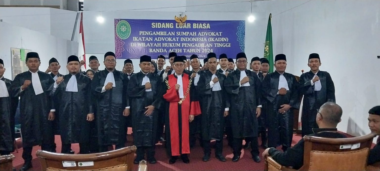 Ketua Pengadilan Tinggi Banda Aceh Ambil Sumpah