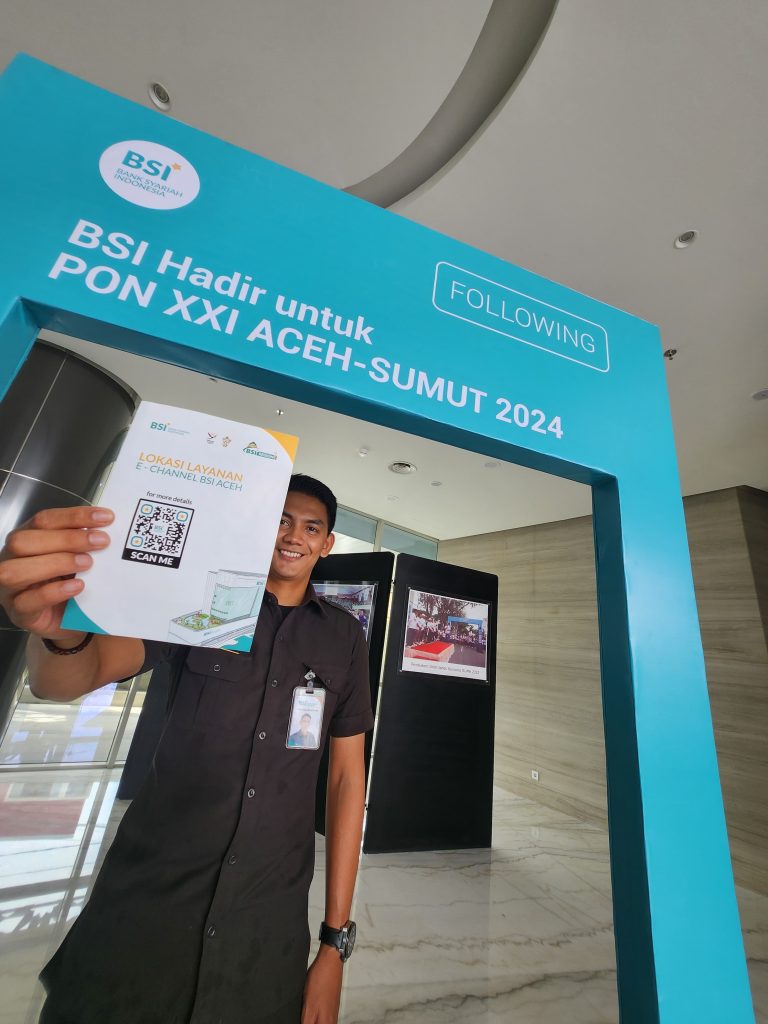 BSI Aceh Luncurkan Flyer Informasi Lokasi Layanan E – Channel