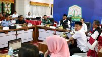 Pj Gubernur Safrizal Pimpin Rapat Persiapan Kunjungan Presiden RI