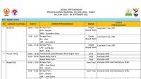 Jadwal Pertandingan PON XXI Aceh-Sumut