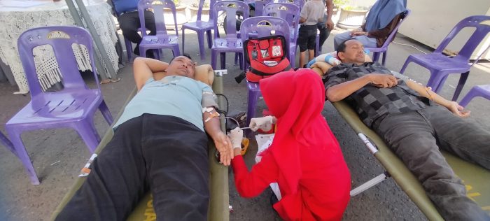 Satlantas Polres Bireuen Gelar Donor Darah