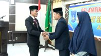 Suriyatno AP.MSP. Resmi Dilantik