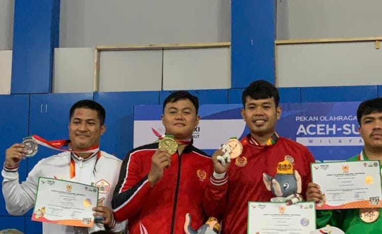 Bripda M Dimas Pratama Raih Medali Emas PON