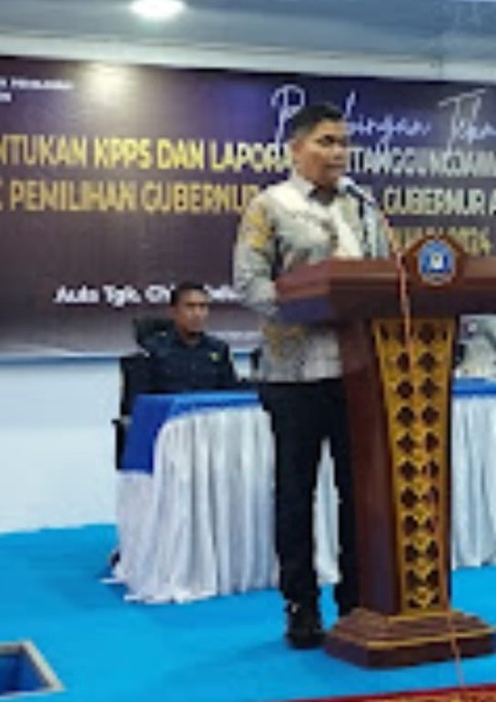 Ketua KIP Bireuen Gelar Bintek Pembentukan KPPS