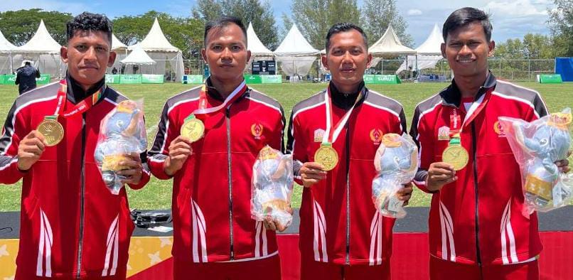 Empat Atlet Cabor Rugby Polda Aceh Kembali Raih Medali PON