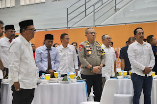 Karo Ops Polda Aceh Hadiri Syukuran Kontingen PON