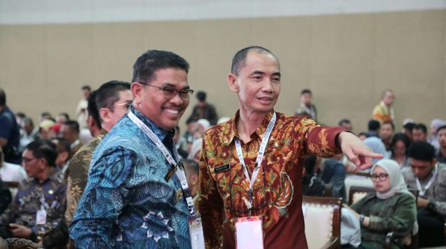 Pj Wali Kota Hanan Hadiri Rakornas Kesiapan Kepala Daerah Menjaga Netralitas ASN pada Pilkada Serentak Tahun 2024.