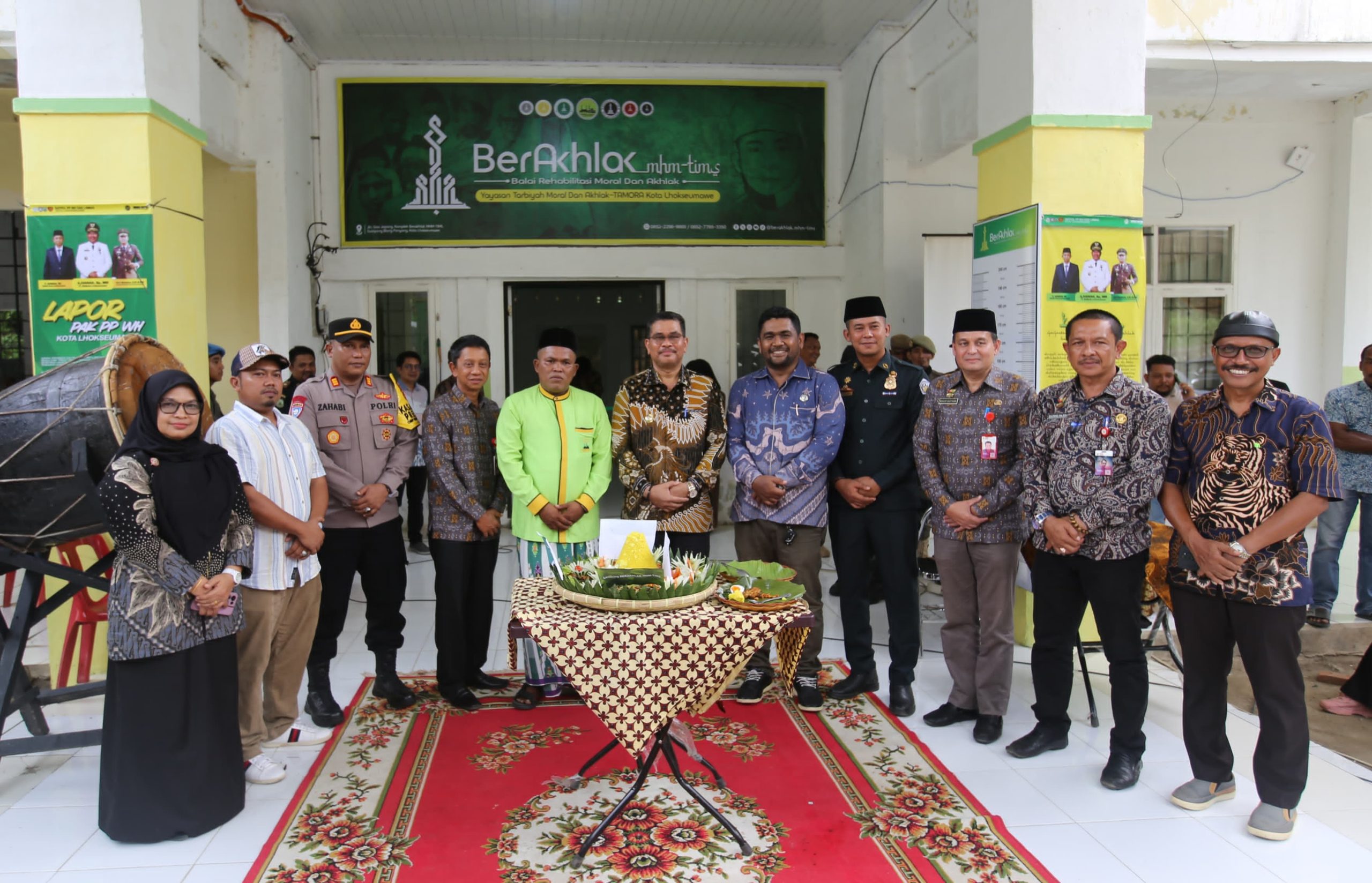 Pj Wali Kota A Hanan Launching Inovasi Tematik Balai Rehabilitasi Moral dan Akhlak Satpol PP dan WH Lhokseumawe