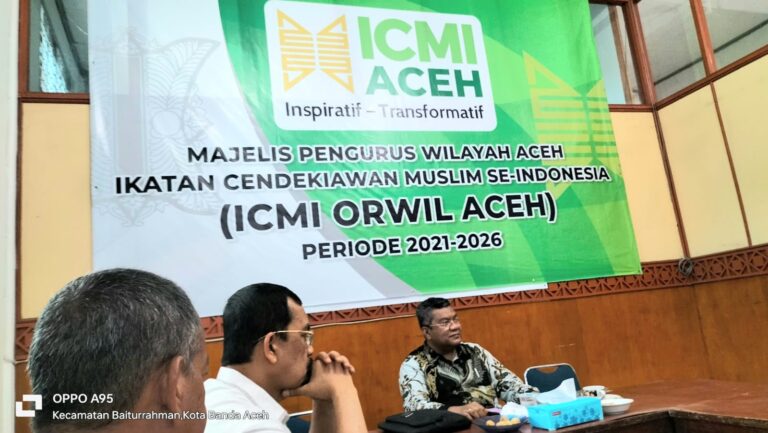 Taqwaddin Sebut ICMI Aceh Netral Dalam Pilkada