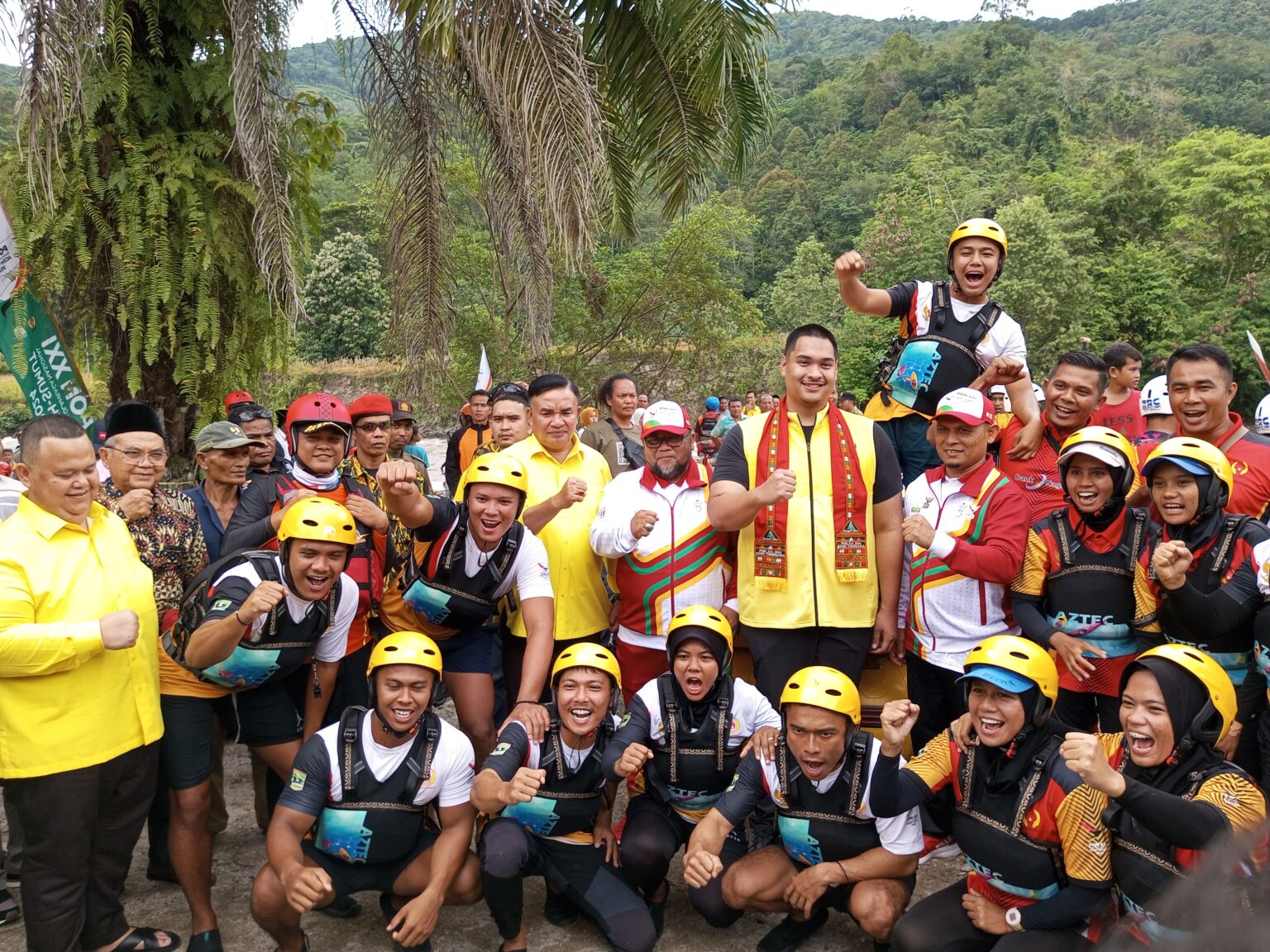 Menpora RI Tinjau Lokasi Venue Arung Jeram PON XXI