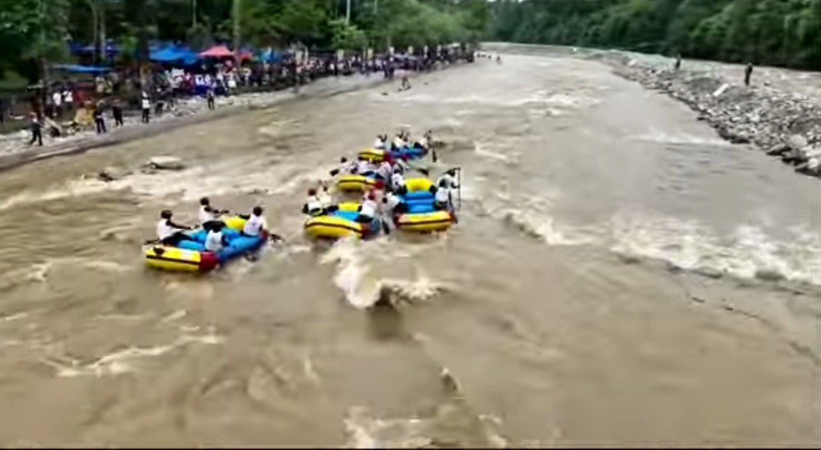 Tim Putri Sumut Sabet Medali Emas Cabor Arung Jeram PON