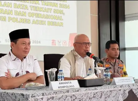 Polres Aceh Besar Terima Kunjungan Kerja Tim Kompolnas RI