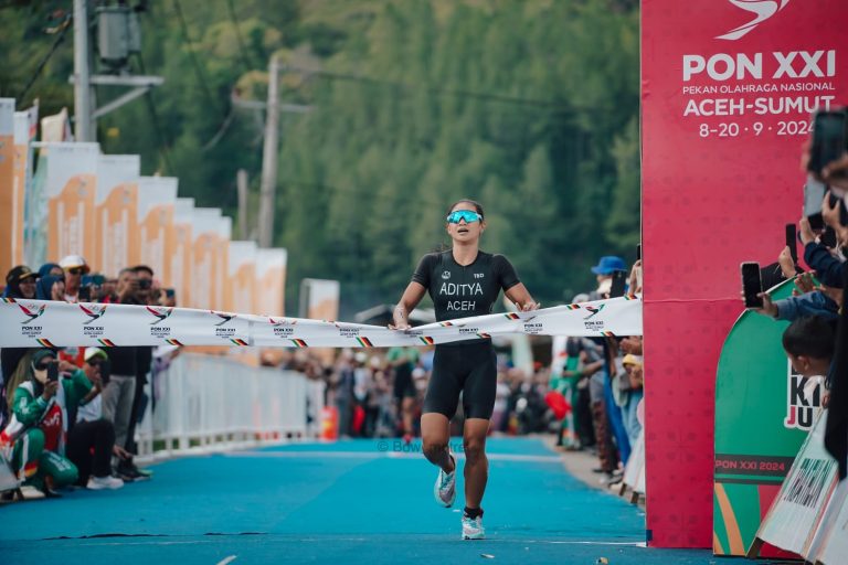 Triathlon Putri Buka Kran Medali Emas untuk Aceh