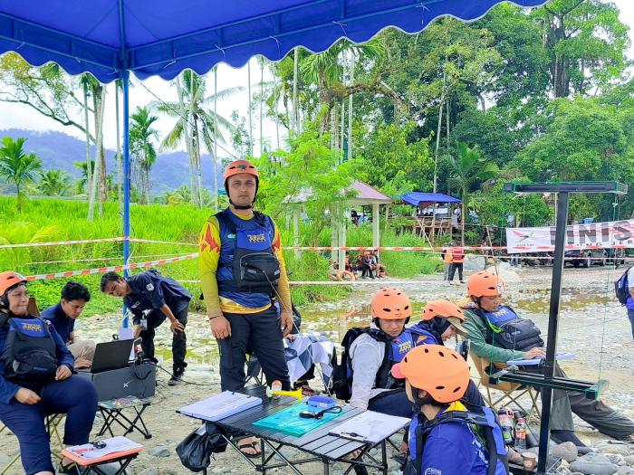 Putra Nagan Raya Jadi Wasit Cabor Arung Jeram PON Aceh-Sumut