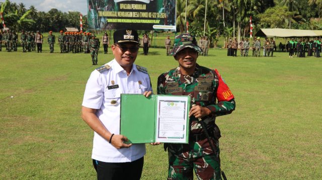 Pj Wali Kota A. Hanan Apresiasi Program TMMD Reguler ke-122