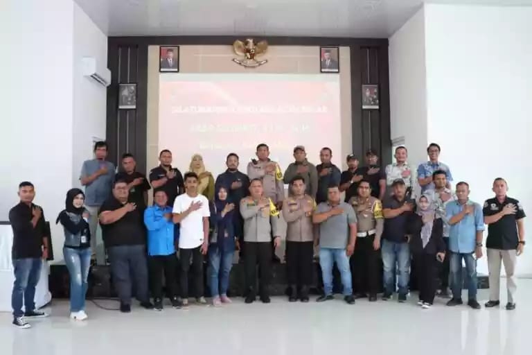 Kapolres Aceh Silaturahmi Dan Temu Ramah Dengan Rekan Media
