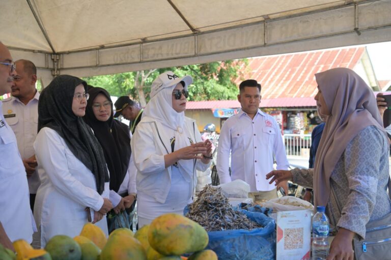 Kunjungi Pasar Tani Distanbun Aceh