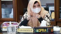 Jebol Tanggul Seruway, Anggota DPRA Nora Angkat Bicara Desak Pj Gubernur Lakukan Tanggap Darurat*