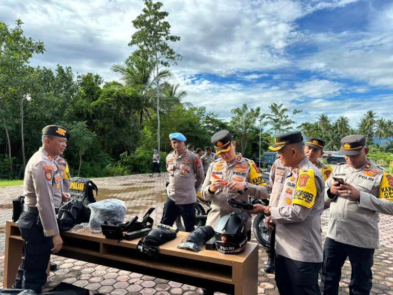 Kapolres Pidie Jaya Pimpin Patroli Motor