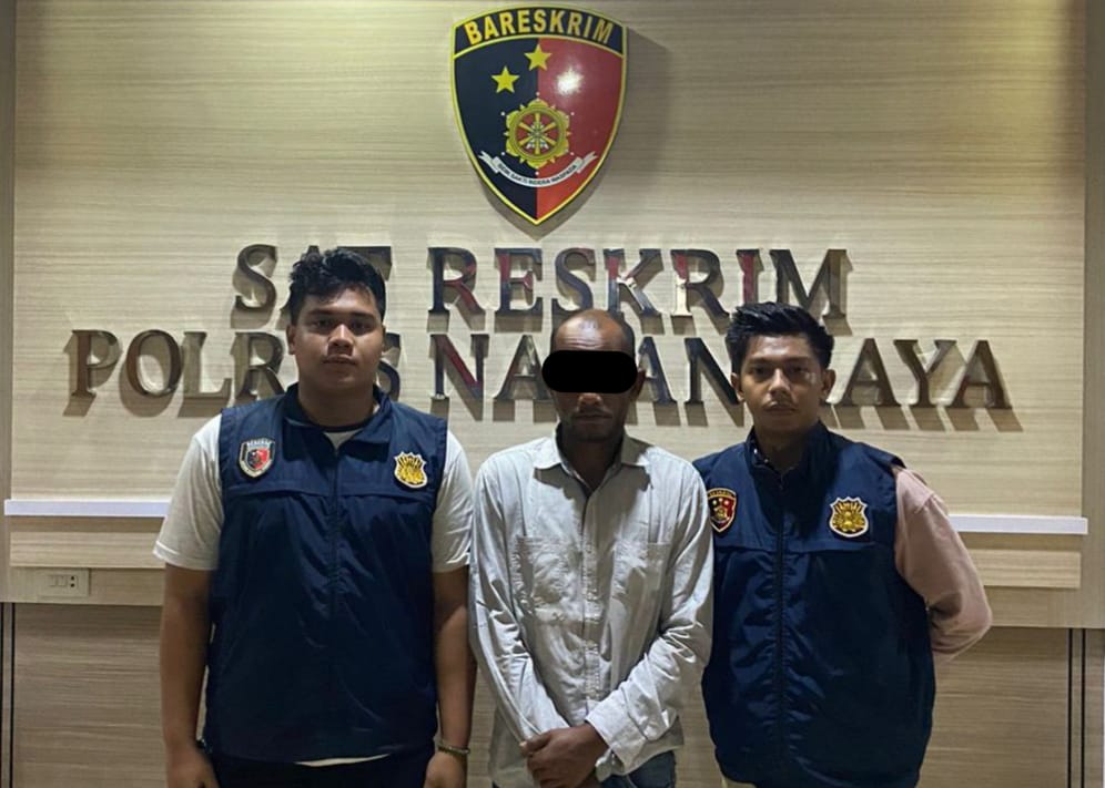 Satreskrim Polres Tangkap Pelaku Pembakaran Alat Berat