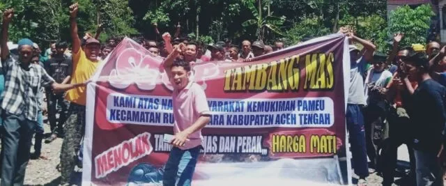 Masyarakat Tolak di Bukanya Aktifitas Tambang di Aceh Tengah