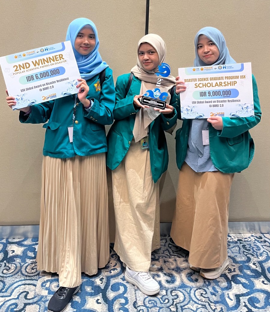 Mahasiswa Universitas Syiah Kuala Raih Juara 2 di Kompetisi Internasional U-DARE